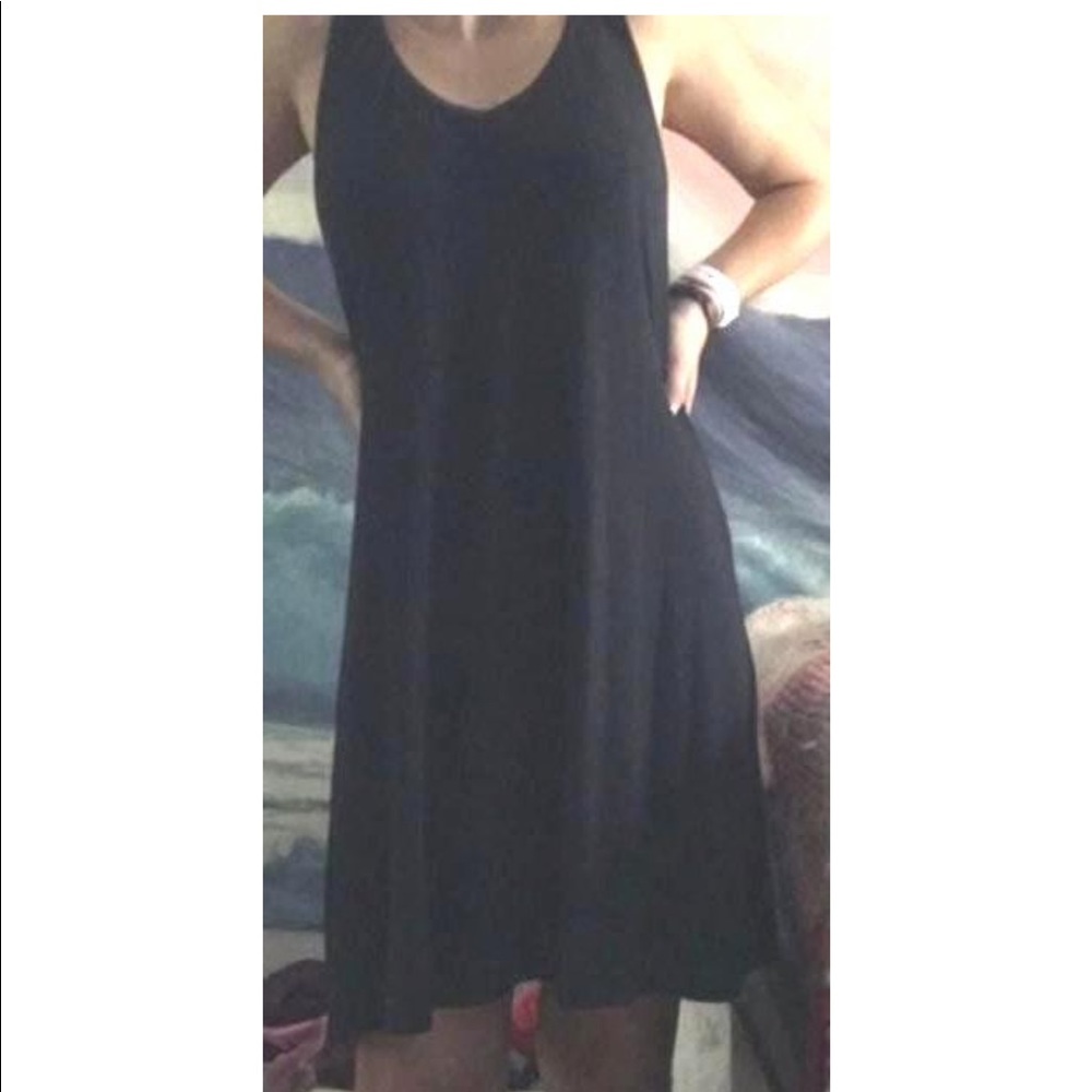 Black Slip Dress